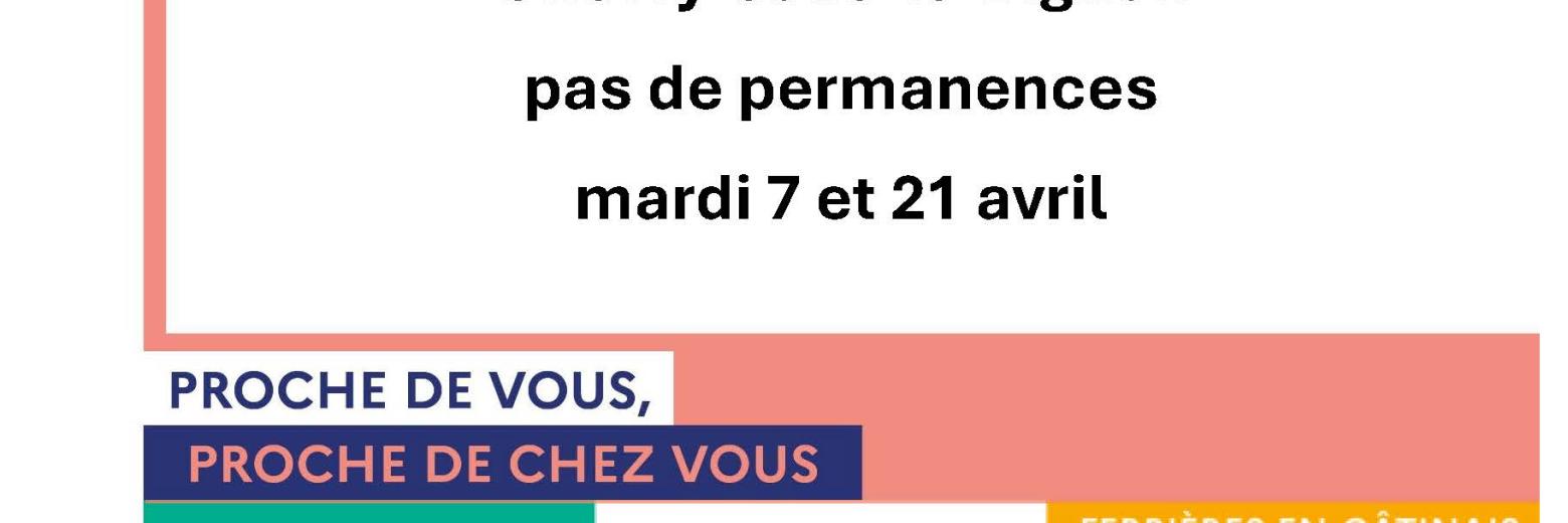 Les horaires des permanences de France Services pour Avril 2026