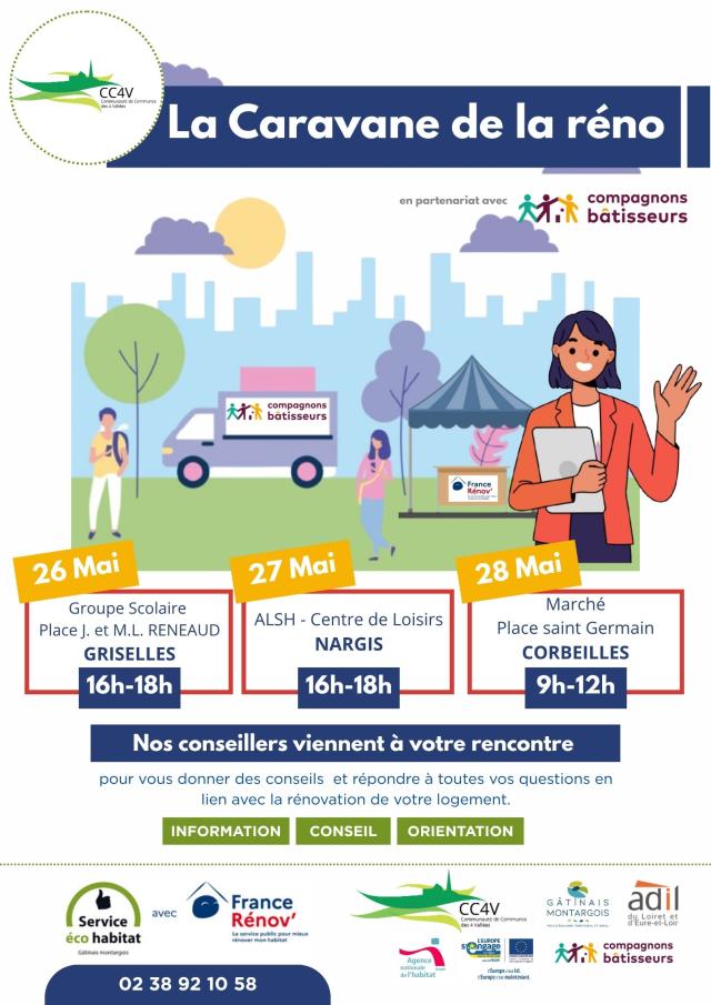 Affiche La caravane réno